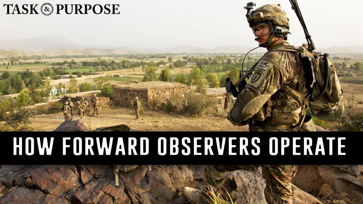 What are Forward Observers, and what do they do in the military?