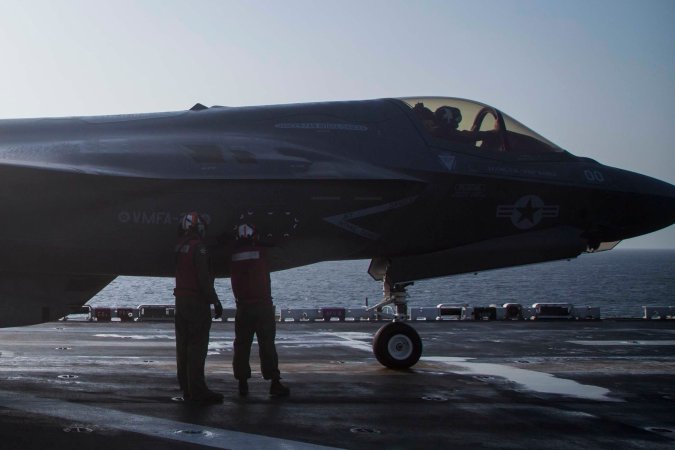 Marine Corps searching for F-35 after pilot ejects in South Carolina