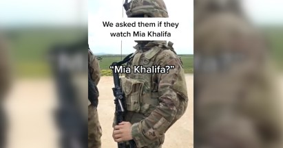 A new TikTok video, posted by a 101st Airborne soldier deployed to