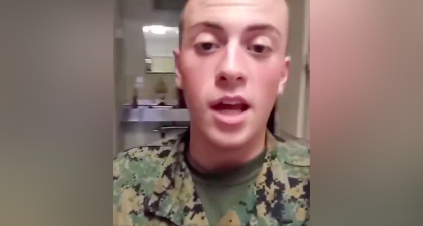 Meet the (probably soon to be former) Marine who just dropped a not-so-hot racist track on Instagram