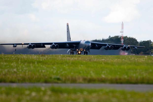 Air Force B-52s participate in Bomber Task Force in Ukraine