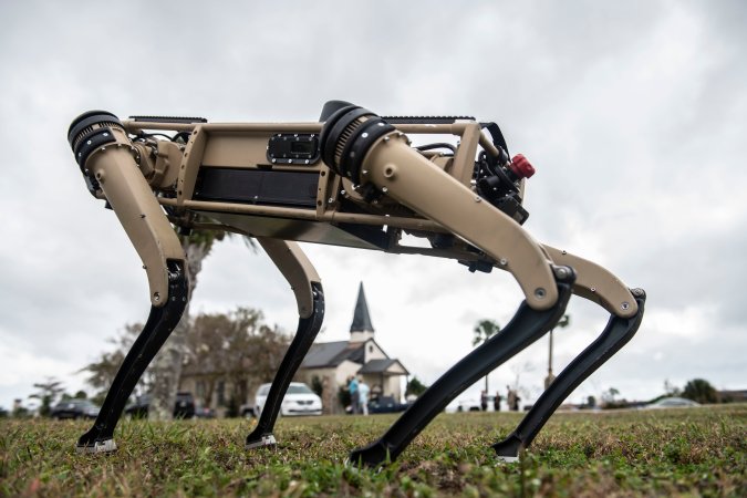 Robot dogs are coming to an Air Force base near you