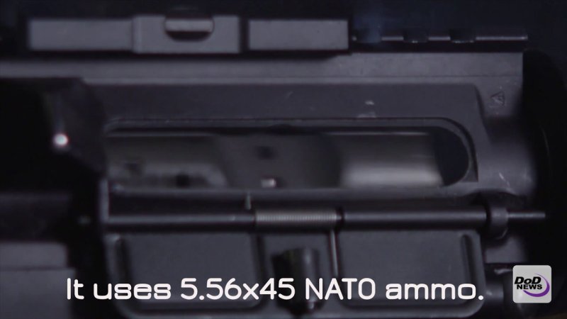 Check out this slow motion video of an M4 Carbine in action