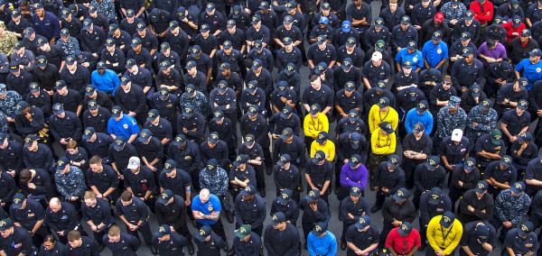 Group of Sailors & Marines