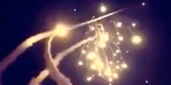 This Footage Of Patriot Missile Interceptors In Action In Saudi Arabia Is Totally Nuts