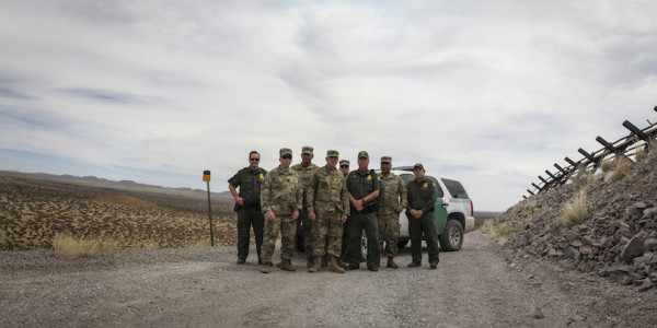 WTF: Guardsmen Can Patrol The US Border But Can’t Look Across It?!