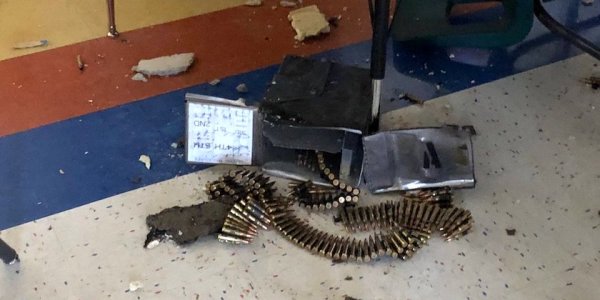 An Ammo Box Fell From A Black Hawk And Crashed Through The Roof Of A Texas School