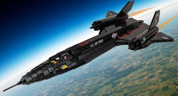 The Lego SR-71: Because Being A Grown Up Is For Suckers And Spy Planes Are Awesome