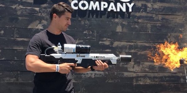 Elon Musk’s Boring Company Flamethrower Has Finally Arrived — Just Don’t Call It That