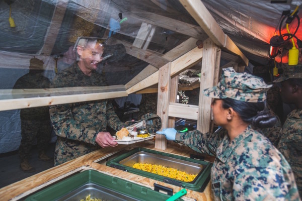 Marine Corps Chow Halls Are Getting A Healthy Food Makeover