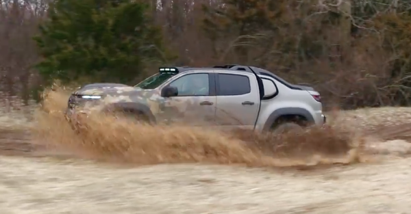 Watch The Army’s Stealthy New Hydrogen-Powered Chevy Colorado ZH2 In Action