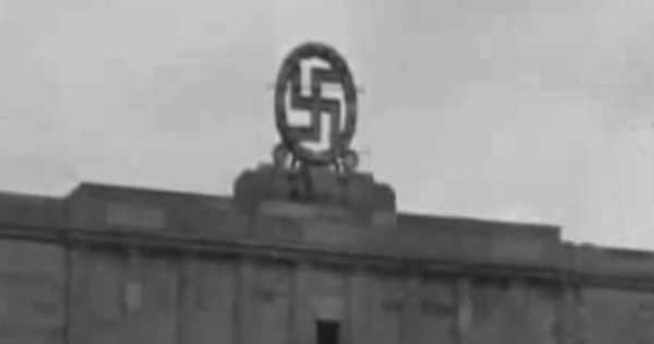 72 Years Ago, The US Army Blew Up A Giant Swastika In Nazi Germany