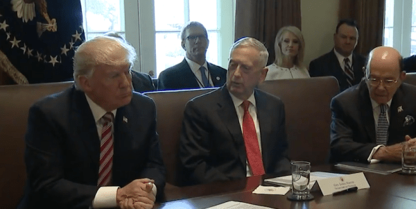 Mattis Declines To Suck Up To Trump, Praises Troops Instead