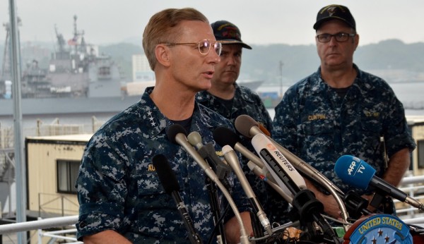 USS Fitzgerald Saved By Crew’s ‘Heroic Efforts,’ 7th Fleet Commander Says