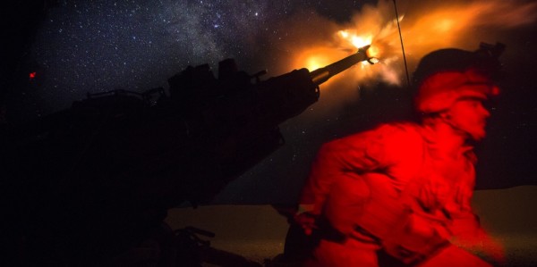 7 Badass Photos Of Marines Shelling The Crap Out Of ISIS In Syria