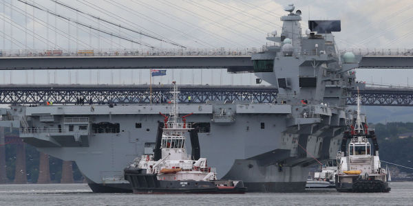 The British Navy’s Advanced New Aircraft Carrier Reportedly Runs On Windows XP