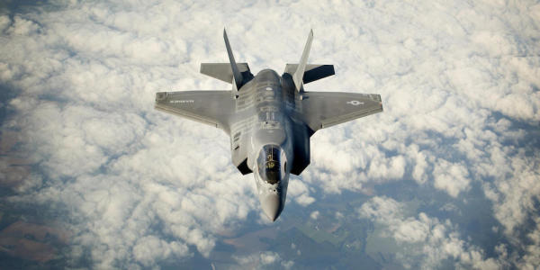 Check Out This F-35 Firing Off A Missile While Completely Inverted