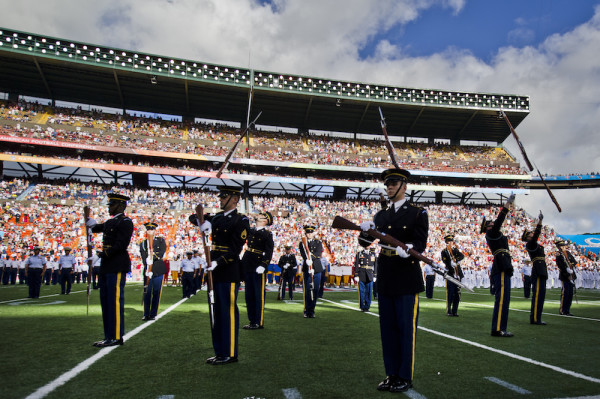 Paid Patriotism At Sporting Events Sparks Resentment