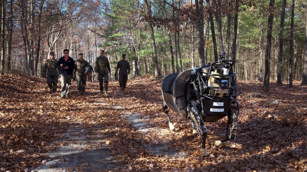 Marine Corps Sends Robotic Mule To The Glue Factory