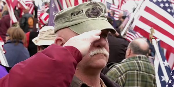 Veterans Protest As Hampshire College Removes The Flag From Campus