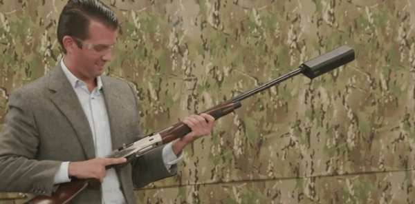 Trump Jr Wants To Make It Easier To Buy Silencers