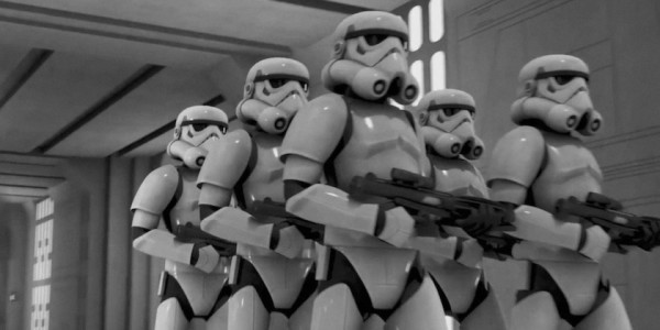 How an imperial officer evaluates stormtrooper performance