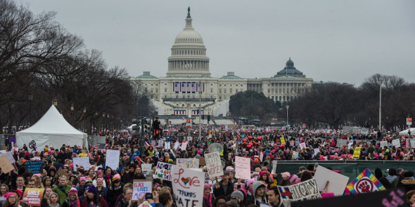 Veterans Talk About Why They Joined The Women’s March In DC