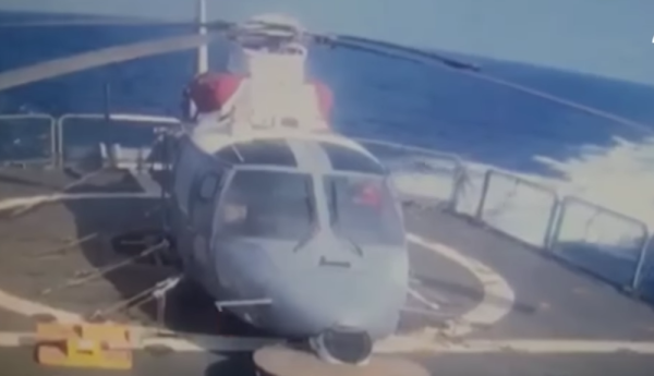 Watch: Confirmed Footage Of A Houthi ‘Suicide Gunboat’ Ramming A Saudi Frigate