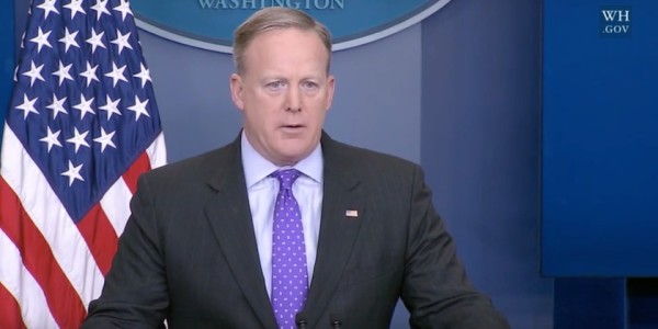 Sean Spicer Is Hiding Behind A Fallen SEAL