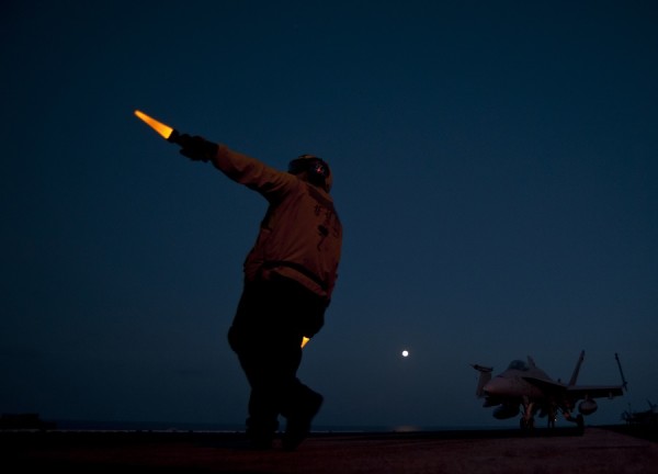 An Inside Look At The Carrier Launching Strikes Against ISIS