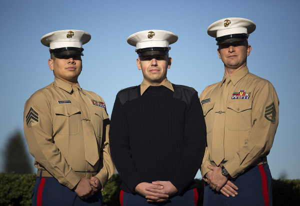 UNSUNG HEROES: Marine Recruiters Use MCMAP To Stop Robber, Still Keep Dress Blues Clean