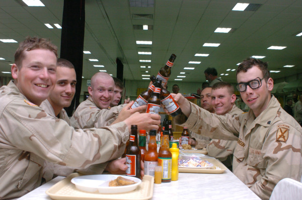 Drinking In The Military Has Big Collateral Damage