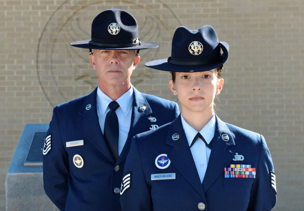 Meet The Father And Daughter Working Together As Air Force Military Training Instructors