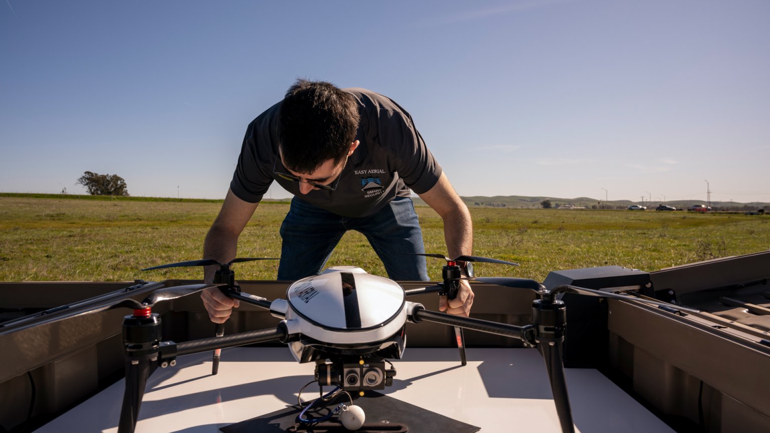 New autonomous Air Force drones respond instantly to security alarms