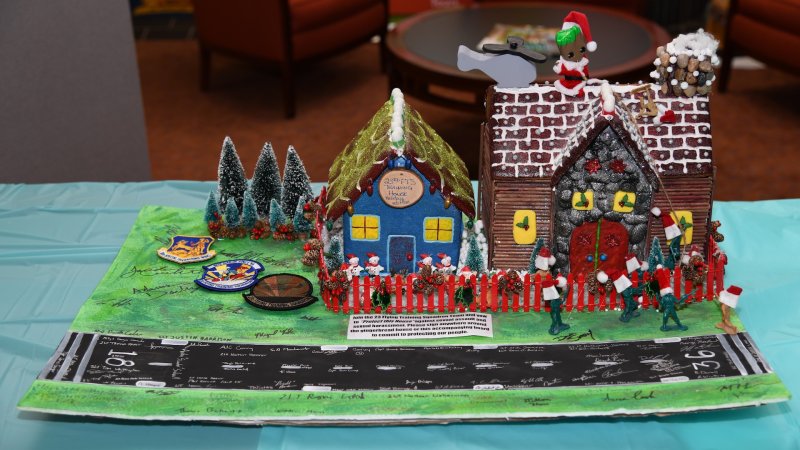 An Army unit held a gingerbread house competition to stop sexual assault for some reason