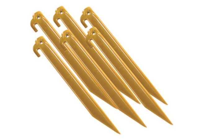  Coleman ABS Tent Stakes