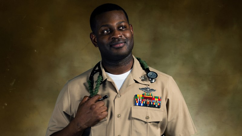 ‘An everyday hero’ — Navy Corpsman saves a man’s life after serious car accident