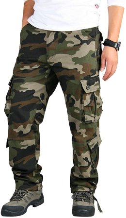  Zeeto Cargo Camo Pants