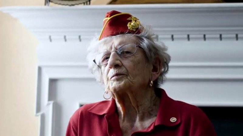 America’s oldest living Marine, a trailblazer for women in the service, has died at 107