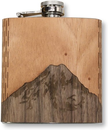 Wudn hip flask