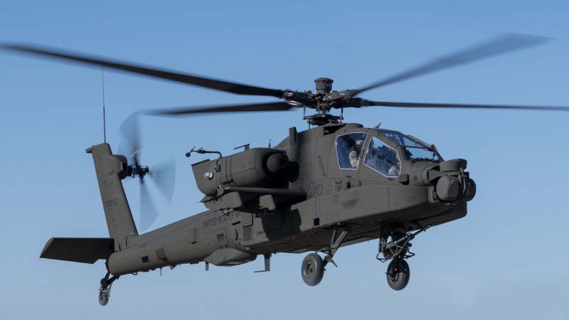 The Army just got its hands on its most advanced Apache helicopter yet