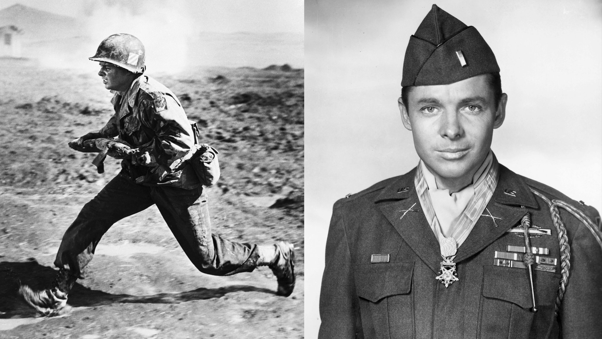 Audie Murphy earned the Medal of Honor with a .50 cal and insane bravery