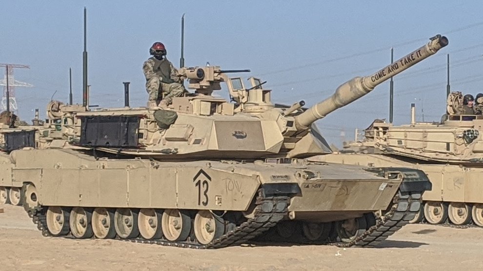 We salute the Army crew who named their tank 'Come And Take It'