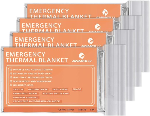 Anmeilu Emergency Mylar Thermal Blanket