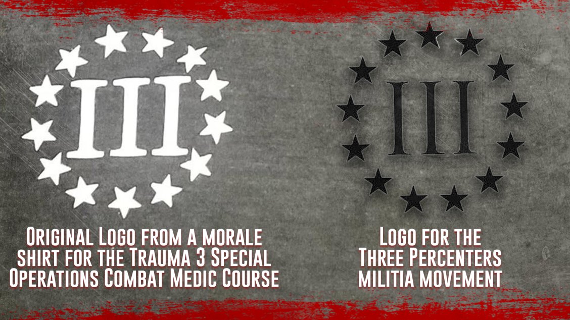 Special operations course accidentally used a militia symbol as its logo