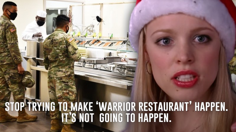 The Army is trying to make ‘warrior restaurant’ happen, and it’s not gonna happen