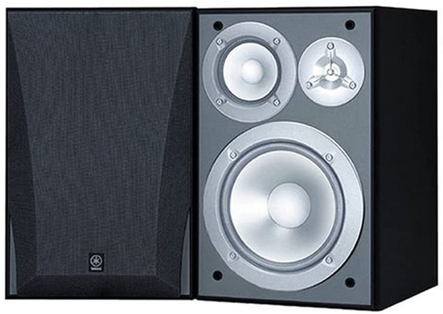  Yamaha NS-6490 3-Way Bookshelf Speakers