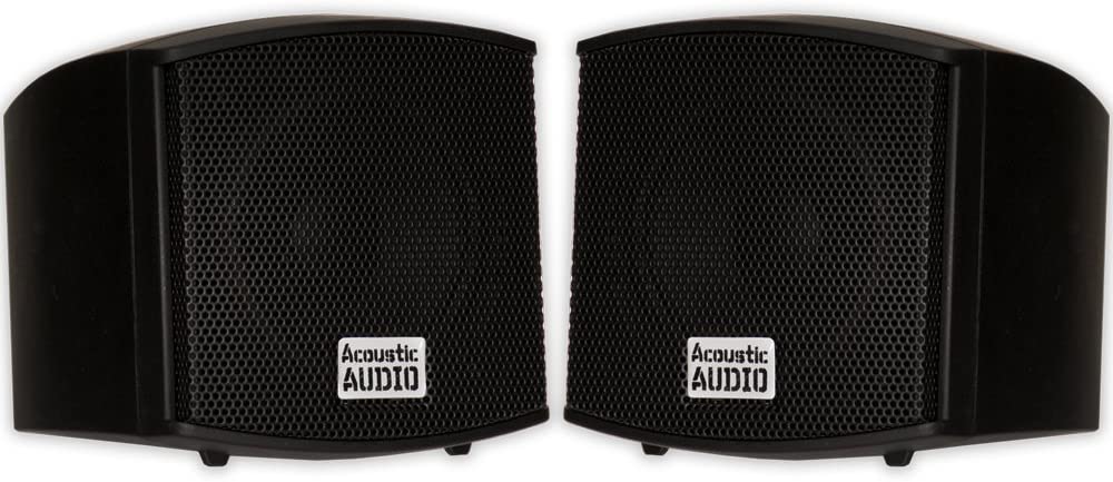  Acoustic Audio AA321B Bookshelf Speakers
