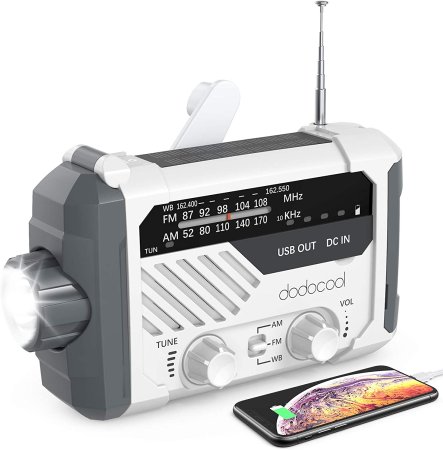  Dodocool Emergency Radio