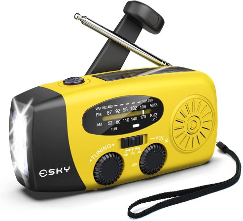  Esky Emergency Hand Crank Radio